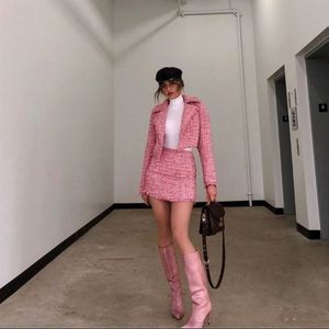 Lover + Friends Pink Suit Set